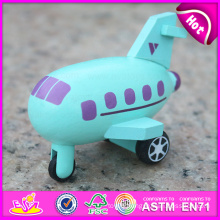 2015 New Plane Toy Wood for Children, Flying Wooden Plane Toy, Wooden Kids Toy Plane Slide, Kids′ Wooden Toy Plane W04A194